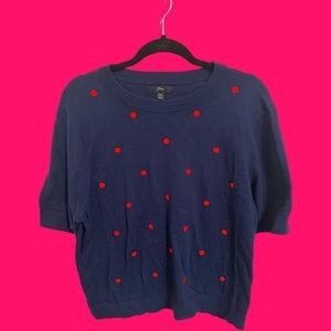 J. Crew Short Sleeved Sweater XXL